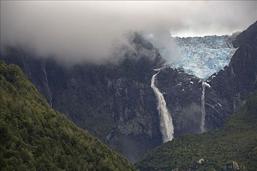 冰河,公园,巴塔哥尼亚,智利,南美