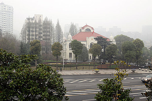 武汉汉口江滩风景