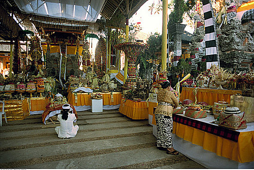 典礼,庙宇,巴厘岛,印度尼西亚