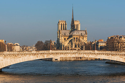 法国巴黎巴黎圣母院