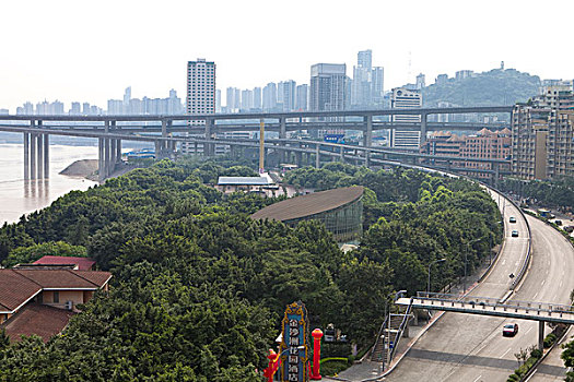 重庆城市鸟瞰