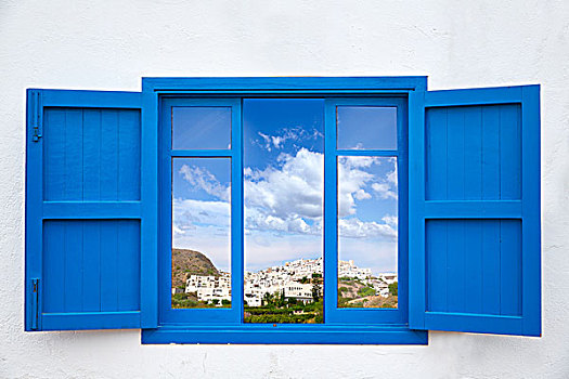 艾美利亚,风景,蓝色,窗户,莫哈卡尔,照片,攀升