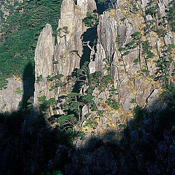 黄山山峰