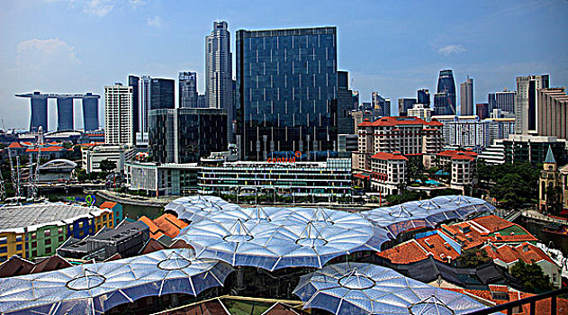 新加坡,克拉码头,中央商务区