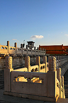 大美故宫--太和殿汉白玉栏板和望柱