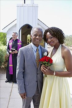 新婚夫妇,小教堂,尼亚加拉瀑布,加拿大