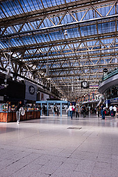车站,中央广场,滑铁卢车站,伦敦,英格兰