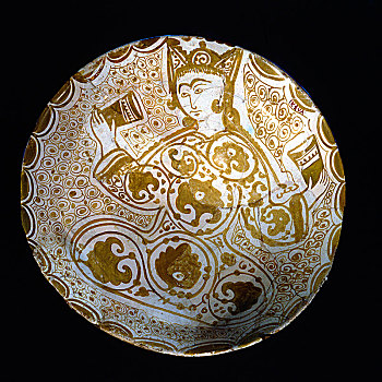盘子,埃及,法蒂玛王朝,时期,11世纪,艺术家