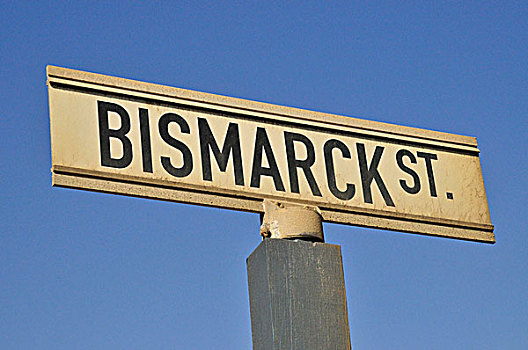 街道,标识,斯瓦科普蒙德,纳米比亚,非洲