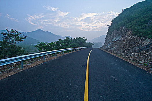 道路,山路,公路,交通,便利,山区