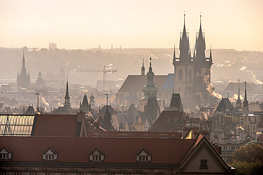 布拉格城市风光