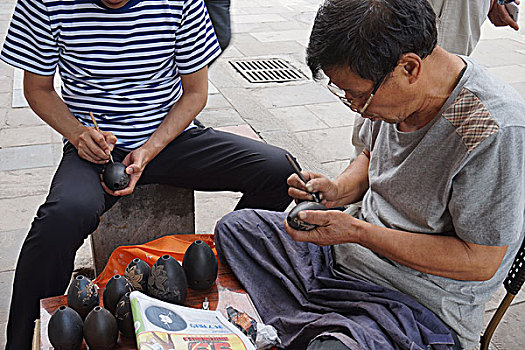 西安书院门仿古一条街独特的人文景观