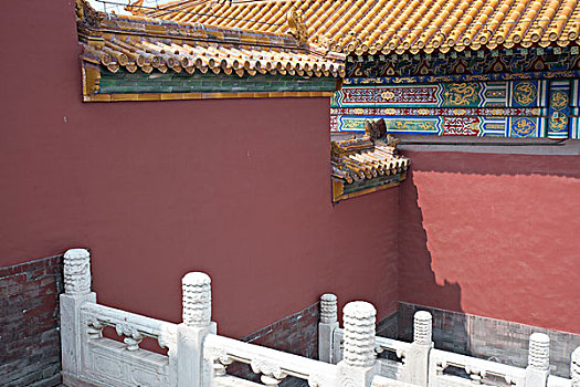 北京故宫院墙