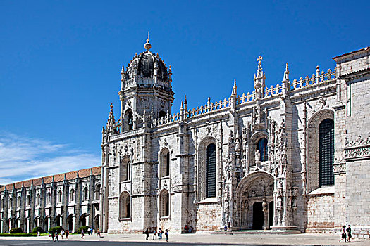 寺院,世界遗产,地区,里斯本,葡萄牙,欧洲