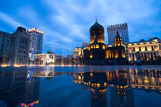 黑龙江,哈尔滨,索非亚大教堂,教堂