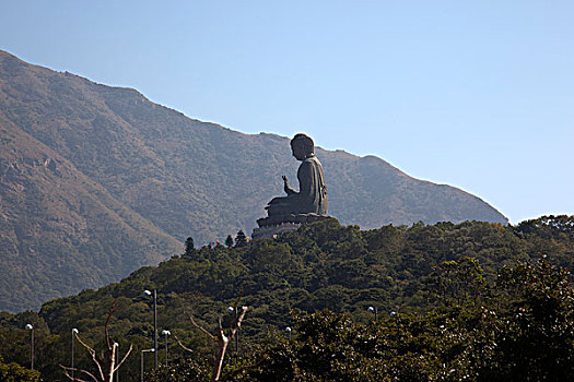 大佛,大屿山,香港