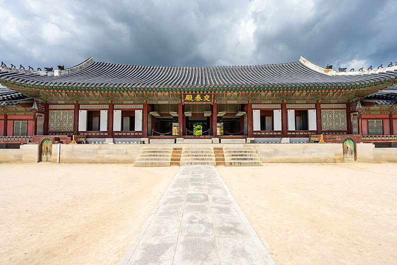 韩国首尔景福宫交泰殿景观_高清图片_全景视觉
