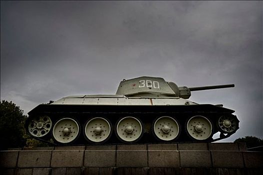 俄罗斯,坦克,苏联,纪念,柏林,德国,欧洲