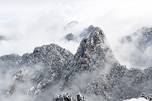 安徽黄山自然风光