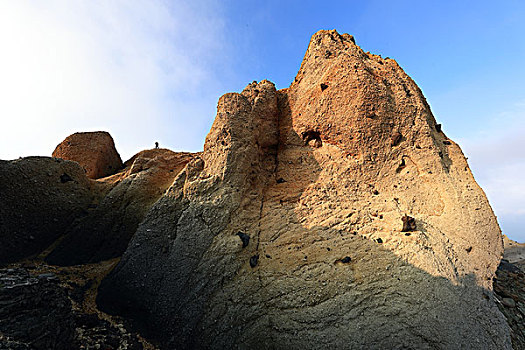 长白山火山熔岩