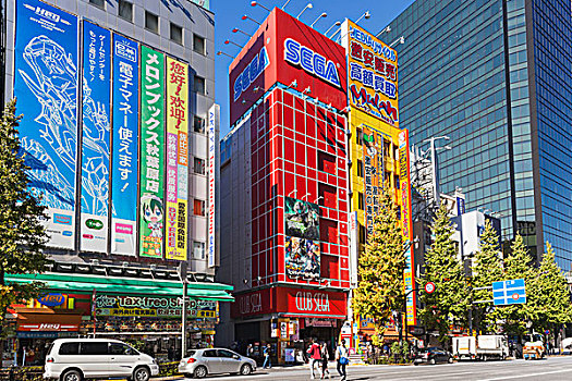 日本,本州,东京,秋叶原,街景