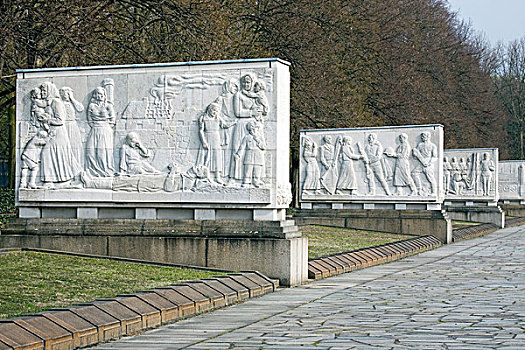 苏联,纪念,公园,柏林,德国,欧洲