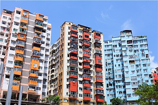 家,建筑,香港