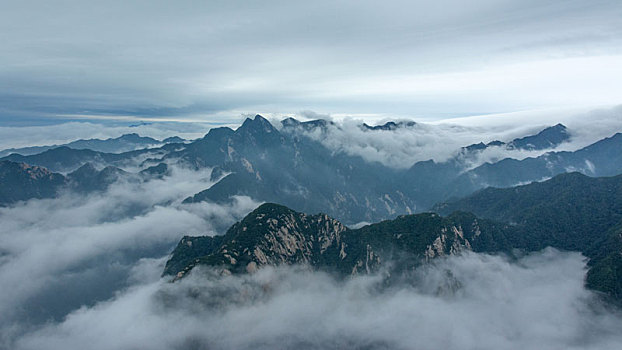 华山云海横板