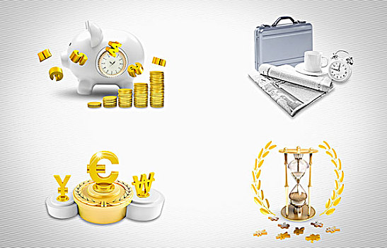 几个,物品,钱,金融