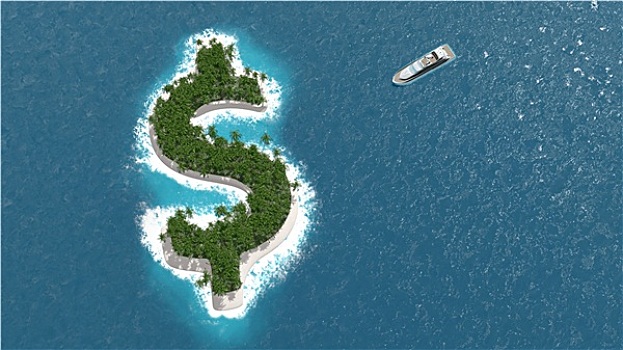 税,金融,财富,躲避,美元,岛屿,奢华,船,航行