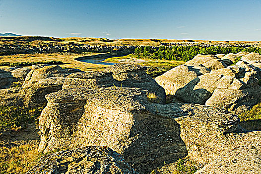 风化,风景,文字,石头,省立公园,艾伯塔省,加拿大