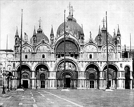威尼斯,意大利,1893年,艺术家