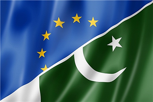欧洲,巴基斯坦,旗帜