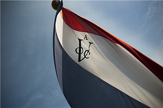 荷兰,旗帜,太阳