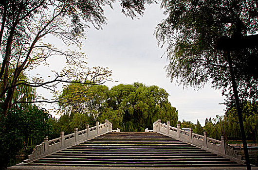 颐和园,昆明湖,西堤,界湖桥