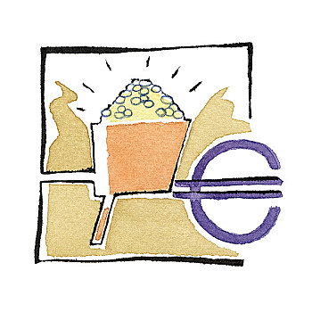欧元标志,第一桶金