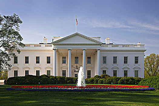 美国,华盛顿,白宫,住宅