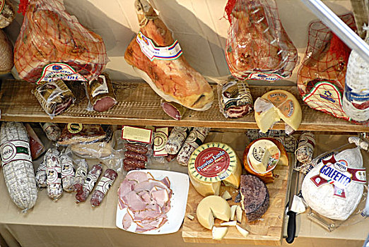 意大利,火腿,奶酪,特色食品,好,食物,2008年,奥林匹亚