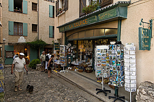 纪念品店,地点,慕斯提尔-圣玛黑,普罗旺斯,法国