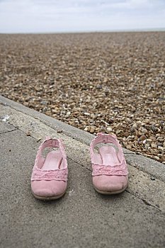 粉色,鞋