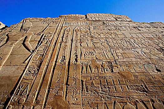 古老,象形文字,卡尔纳克神庙,现代,白天,路克索神庙,底比斯,埃及