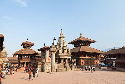 杜巴广场,巴克塔普尔,尼泊尔,亚洲