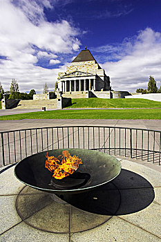 永恒,火焰,神祠,纪念,墨尔本,维多利亚,澳大利亚