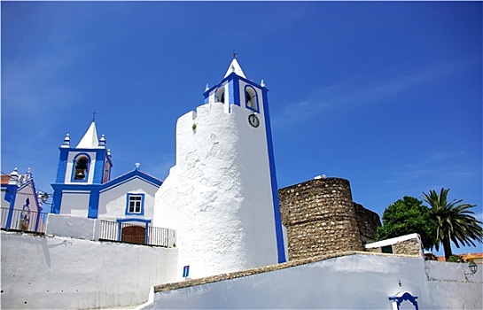 教堂,乡村,葡萄牙