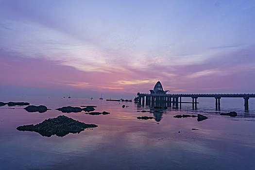 烟台海兵日出