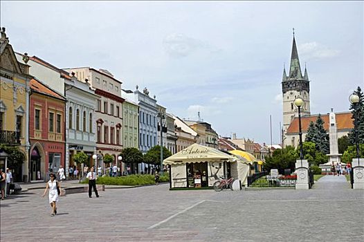 主要街道,尼古拉斯,斯洛伐克,斯洛伐克共和国