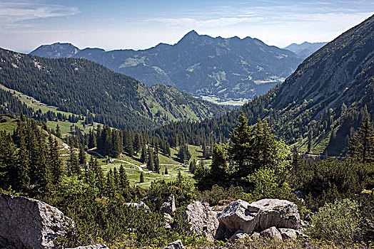 风景,山