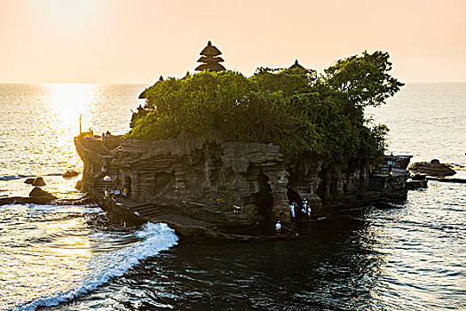 海神庙,庙宇,巴厘岛,印度尼西亚