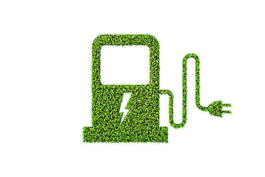 电动汽车,概念,绿色,环境