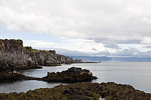 沿岸,风景,冰岛